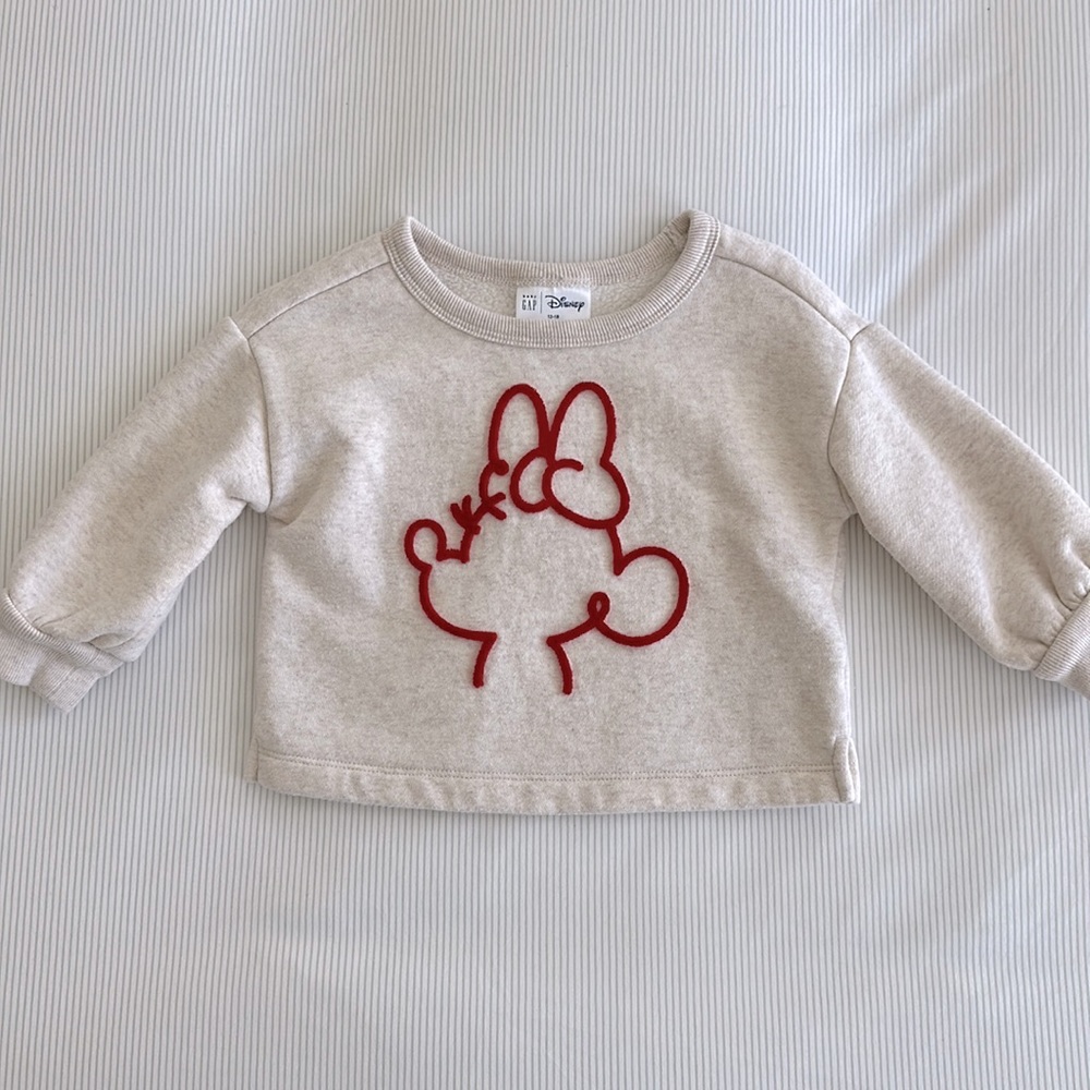 Baby Gap Minnie Mouse Sweatshirt